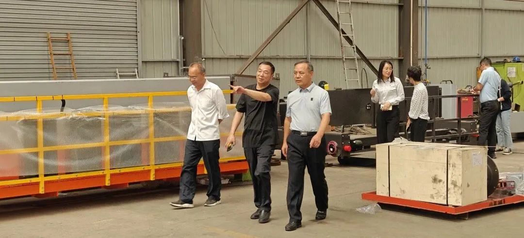 热烈欢迎省市场监督管理局认证处史明甫处长等一行莅临东起集团考察调研!